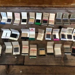 ブックマッチ　37個　ペーパーマッチ　ヴィンテージ　ビンテージの画像