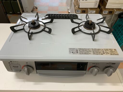 【ｼﾞｬﾝｸﾞﾙｼﾞｬﾝｸﾞﾙ金沢店】ガステーブル リンナイ RTE563GRR 2022年製 ※クリーニング済み/当店3ヶ月保証