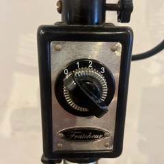 希少　廃盤
ビンテージ風スタンド扇風機 インターフォルム製の画像