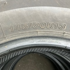 バリ山スタッドレス　
ブリジストンブリザックVRX 145-80-13 の画像