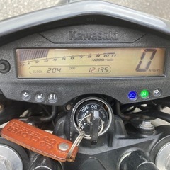 Dトラッカー125  インジェクション車　各部メンテ済　自賠責R9年6月まで　EVOサイレンサー　予備新品タイヤ1セット付き　絶好調です！の画像
