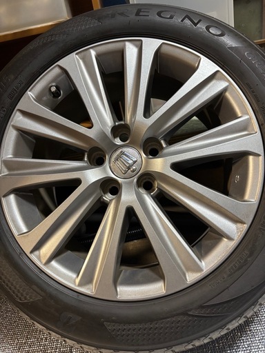 REGNOのタイヤはホントに静かです！210系クラウンアスリート17インチ純正アルミとREGNOの4本セット