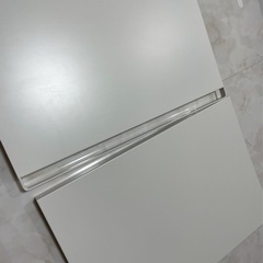 tower　山崎実業　伸縮 つっぱり棒用　棚板 タワーL ホワイト／つっぱり棚 75〜120cmの画像