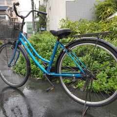２６インチのママチャリです。　前後タイヤ新品交換済みです。の画像