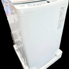 未使用 洗濯機 AQUA 2025年 8Kの画像