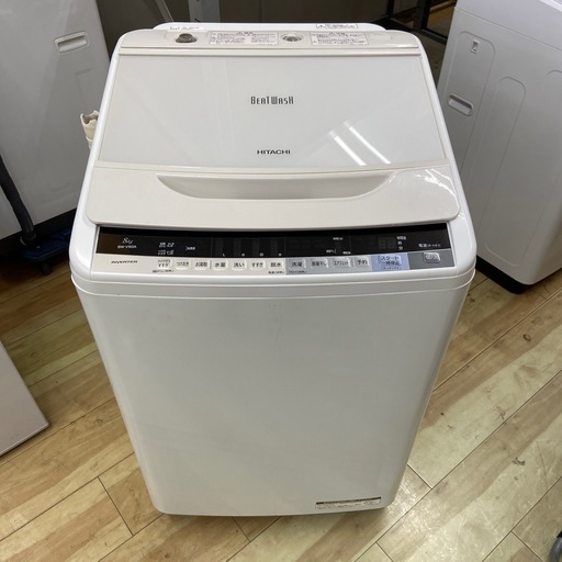 日立 8.0kg全自動洗濯機【リサイクルフカツ岡崎倉庫店】251025SM-27