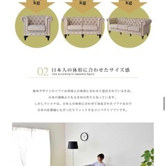 ソファー ソファ 2人掛け おしゃれ ウエディング 結婚式 アンティーク ヴィンテージ レトロ モダン クシャナ2P 北欧 ドリスの画像