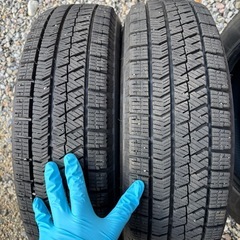 ブリヂストンVRX2☆155/65R14☆ゴム質良好のバリ目！4本セットの画像