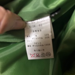 ファー付きコートの画像