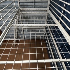 IKEA ロフトベッド　白　ホワイト  ジャンク
の画像