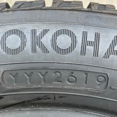 バリ山スタッドレス　ヨコハマアイスガード155-65-13の画像
