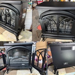 ニトリ ワイド暖炉型ファンヒーター IQ BK BLT-999B-3-BKの画像