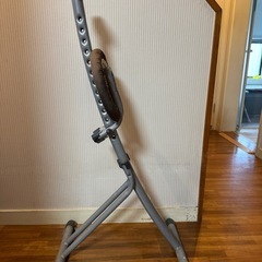 高さ調整式折りたたみ椅子の画像
