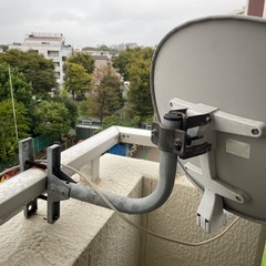 TOSHIBA 衛星放送アンテナの画像