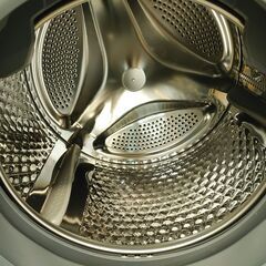 3か月間保証☆配達有り！44000円(税込）アイリスオーヤマ 8㎏ ドラム式洗濯機 FLK842-W 2024年製の画像