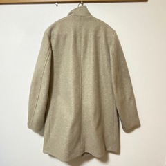 美品 メンズ スタンドカラーコート ABAHOUSE Lサイズの画像
