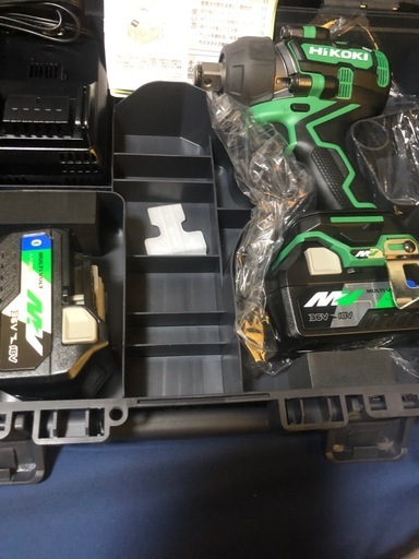 ハイコーキコードレスインパクトレンチ WR36DD 2XPS 新品