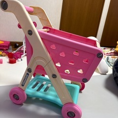 お買い物カート おままごとの画像