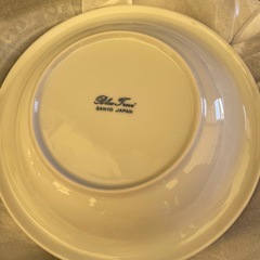 Uお皿　5枚食器　陶器　中皿　現状品　の画像