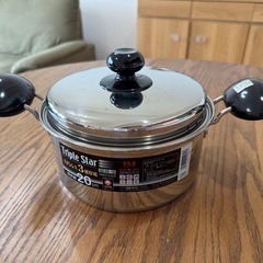 新品　深皿鍋の画像