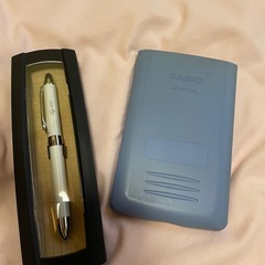 CASIO電卓、ボールペンセットの画像