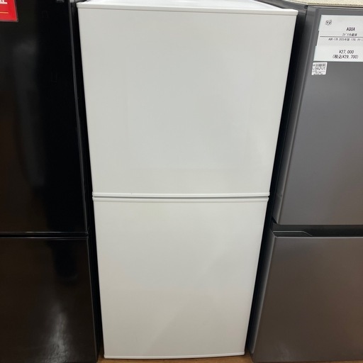 TWINBIRD ２ドア冷蔵庫