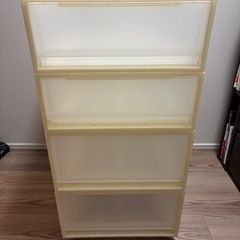 【確定】★無印 衣装ケース4つまとめての画像