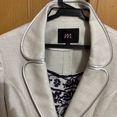 m's select エムズセレクト ツイードジャケット＆スカートセットアップ 2点セットの画像