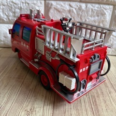 サウンドポンプ消防車 おもちゃ　TOYCO トイコーの画像