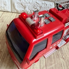 サウンドポンプ消防車 おもちゃ　TOYCO トイコーの画像