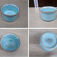 ノリタケ STONEWARE ボルダーリッジ 8674 ボール×4客・デザートカップ×４客 まとめて Noritake BOULDER RIDGE 洋食器 苫小牧西店の画像