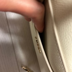 値下げしました 【中古】FURLA(フルラ) ハンドバッグ 白 ホワイト レザー/ 【ブランドバッグ】【中古】の画像