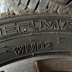 2024年製造　バリ山スタッドレス美品アルミ4ほん四本セットの画像