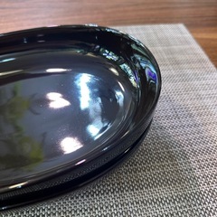 無印良品  オーバルボウル ダークブラウン 2点 新品未使用品の画像