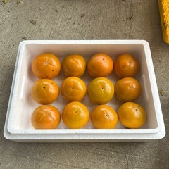 柿 12個600円　とても甘いです　甘柿　果物　秋の味覚の画像