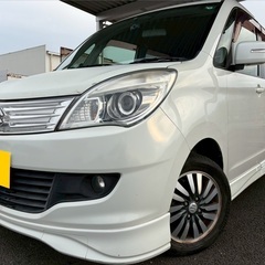 低走行9万キロ台‼️月々1.1万円〜分割払い可❗️車検2年付き！大人気☆SUZUKI ソリオ☆SDナビ付き☆走行中DVD見れます☆ETC付き☆両側電動スライドドア☆純正アルミ☆ドライブレコーダー付きのフル装備‼️の画像