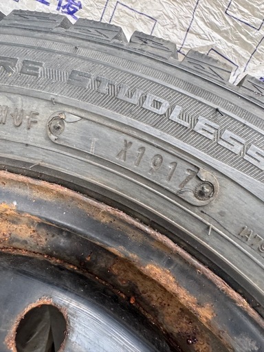 155/65R13スタッドレス4本