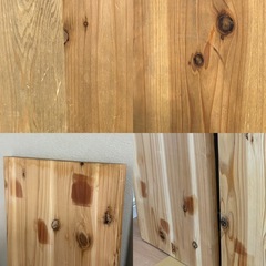 【杉板120㎝】表面ワックス塗装済みの画像