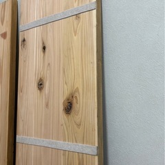 【杉板120㎝】表面ワックス塗装済みの画像
