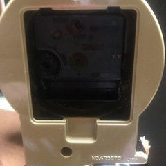 壊れています　置き時計の画像