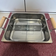 中販紅　【Week】訳あり品　販売元　不明　ガス専用　ジャンボ　おでん鍋　現状渡し　11-08-01 お客様売約済の画像