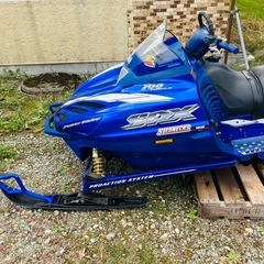 ヤマハ SRX700 動作確認済み 走行距離3500キロ 北海道 十勝 大樹町 広尾町 YAMAHA スノーモービル 帯広の画像