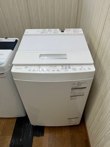 #29 激安洗濯機!! 大きめ8.0kg!! TOSHIBA 2019年 AW-8D8(W) 