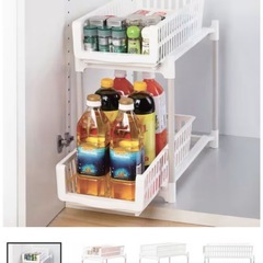 シンク下収納用ラックの画像