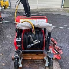 自走式動噴 VSC457F 三菱エンジン 高圧噴霧機 果樹・茶畑用 の画像