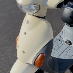 【始動動画有り】レッツ4(ca45a)低速からの加速は抜群‼️バッテリー新品❗️オイル交換済❗️ シート破れ無し❗️走行距離8689km(メーター読み) 　原付　スクーターの画像