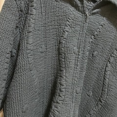 プリーツ　キルティング　ブルゾンの画像
