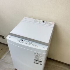 中古家電セット(冷蔵庫 SHARP 152L 2021年製 SJ-D15H-W 洗濯機  TOSHIBA 10kg 2022年製 AW-10M7 風呂水インバータ)の画像