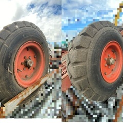 中川車輌 3条 4条　コンバイントレーラー 中川　NCB-800 油圧シーソー  最大積載量 2500kg 中古 引き取り限定の画像