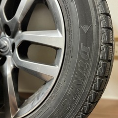 即日引渡し可能です！レクサスNX300h 純正ホイール付きスタッドレスタイヤ18インチの画像